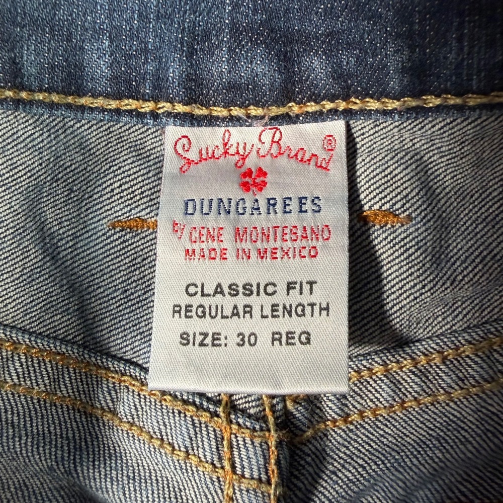 Lucky Brand Classic Fit Jeans Women 30 Regular (FITS 32‎ X 30) Blue Medium Wash - Picture 4 of 11